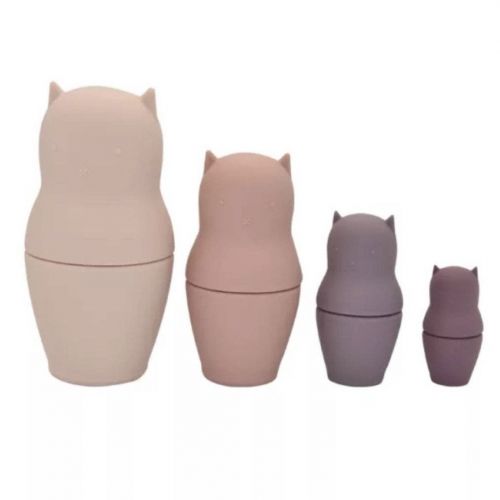 Poupées silicone Ours rose