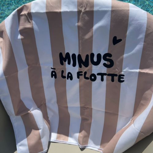 Serviette Minus rose