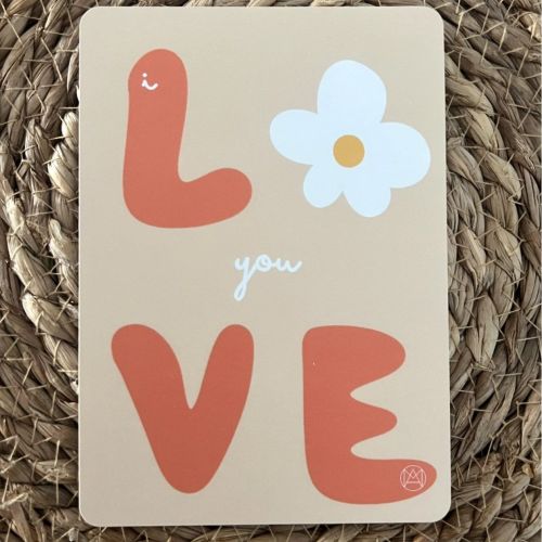 Carte A6 Love you