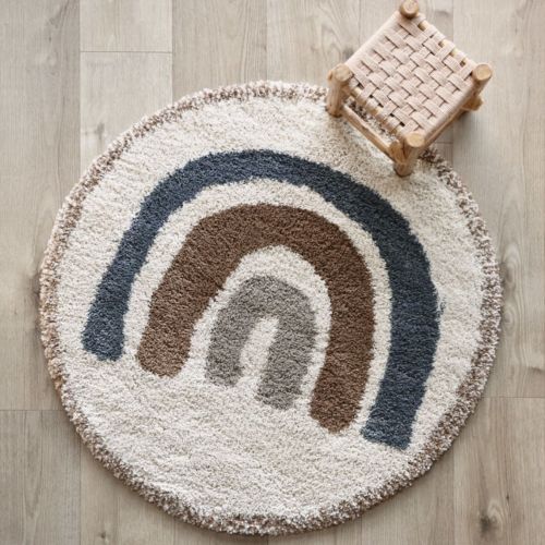 Tapis Bohemian Rainbow Bleu