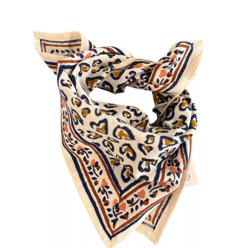 Foulard enfant imprimé léopard