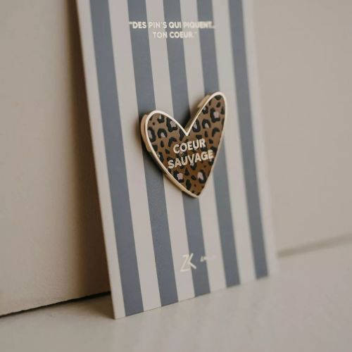 Pin's Coeur Sauvage