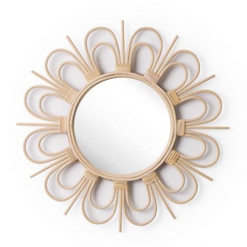 Miroir mural rond