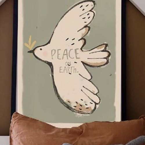 Poster mural Peace Bird