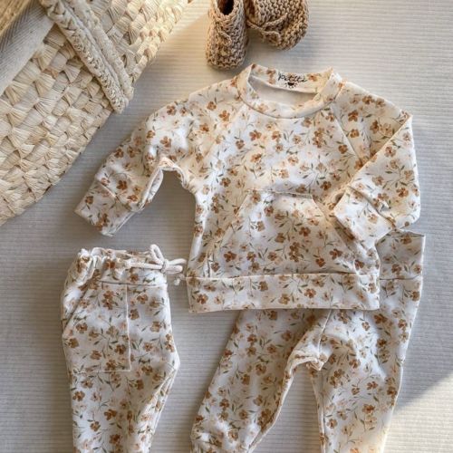 Survêtement bébé floral